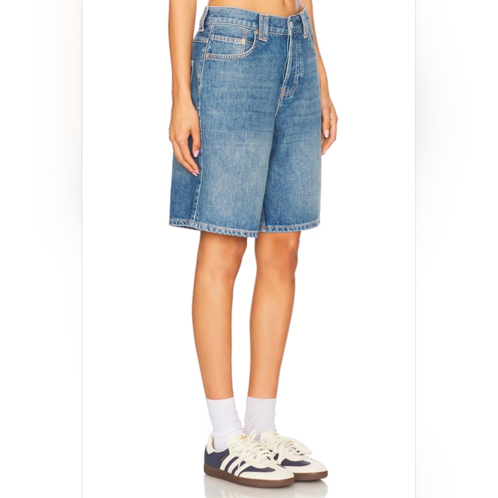 NWT Free People X We The Free Jean Short in Haven Size 24 - Picture 2 of 9